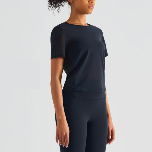 Women's Sport Yoga Naked Feeling Breathable Loose T-Shirt