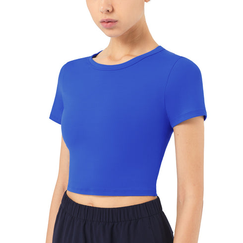 Women's Sport Yoga Naked Feeling Stretchy T-Shirt