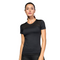 Women's Sport Yoga Stretch Short Sleeve Quick Dry T-shirt