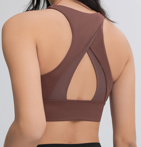 Women's Sports Bra Workout Crop Top Yoga Gym Tank