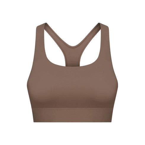 Women's Sports Bras Back Hollow Out 3 Rows Clasp