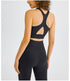 Women's Sports Bras Back Hollow Out 3 Rows Clasp