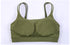 Women's Sports Bras Fitness Exercise Running U Neck Bra Pads