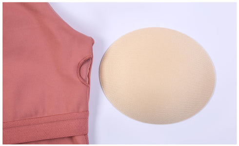 Women's Sports Bras Fitness Yoga U Back with Bra Pads