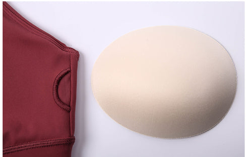 Women's Sports Fitness Spaghetti Strap Padded Bra