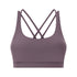 Women's Sports Fitness Spaghetti Strap Padded Bra
