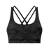 Women's Sports Fitness Spaghetti Strap Padded Bra