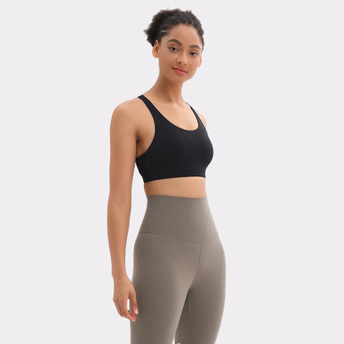 Women's Sports High Impact Support Yoga Bra Pads Bras