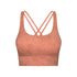 Women's Sports Padded Bra Cross Back Sports Bra Top
