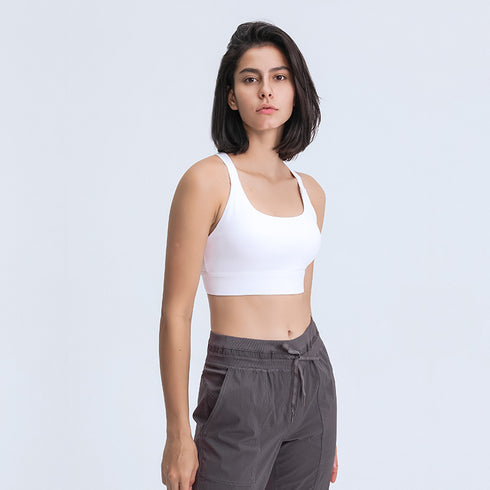 Women's Sports Padded Bra Fitness Adjustable Yoga Bra