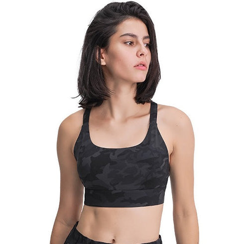 Women's Sports Padded Bra Fitness Adjustable Yoga Bra