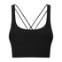 Women's Sports Sexy Crisscross Back Padded Workout Bra