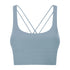 Women's Sports Sexy Crisscross Back Padded Workout Bra
