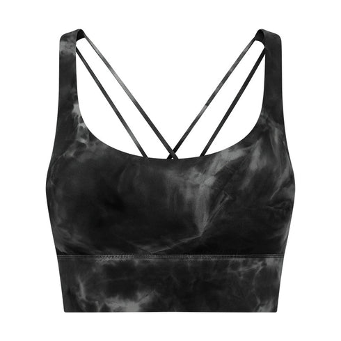 Women's Sports Sexy Crisscross Back Padded Workout Bra