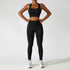 Women's Sports Tank Top Pants Two Piece Yoga Suit