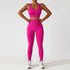 Women's Sports Tank Top Pants Two Piece Yoga Suit