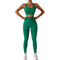 Women's Sports Tank Top Pants Two Piece Yoga Suit