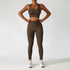 Women's Sports Tank Top Pants Two Piece Yoga Suit