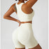 Women's Sports Tank Top Shorts Lift Hips Yoga Suits