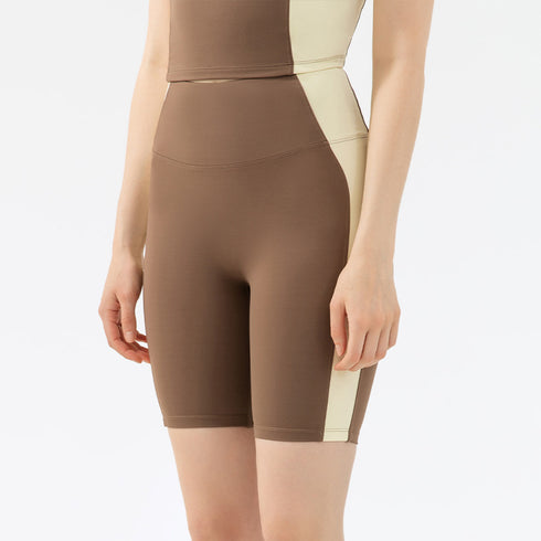 Women's Sports Workout High Waist Skinny Breathable Shorts