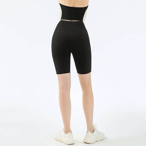 Women's Sports Workout High Waist Skinny Breathable Shorts