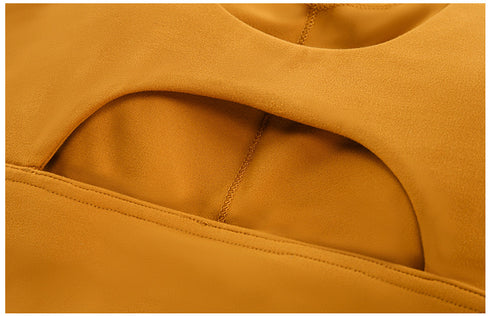 Women's Sports Yoga Padded Bras Hollow Out Tank