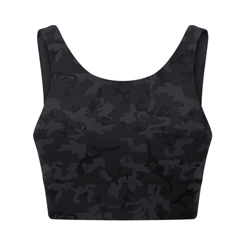 Women's Sports Yoga Padded Bras Hollow Out Tank
