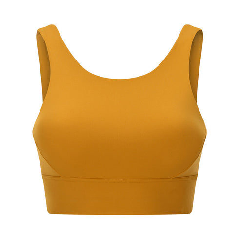 Women's Sports Yoga Padded Bras Hollow Out Tank