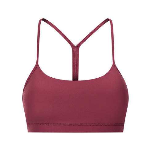 Women's Strappy Bra Sports Yoga Padded Bras