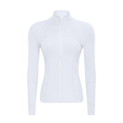 Women's Stretchy Running Yoga Long Sleeve Track Jacket