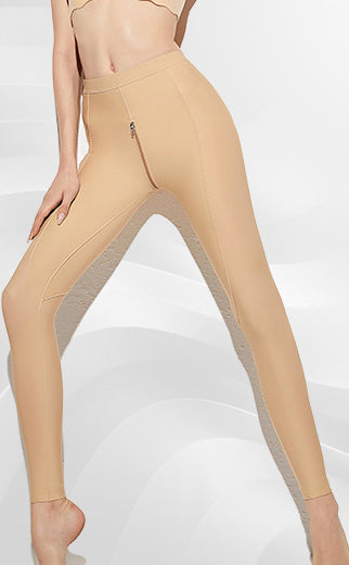 Women's Stretchy Thigh Slimming Zipper Compression Shapewear