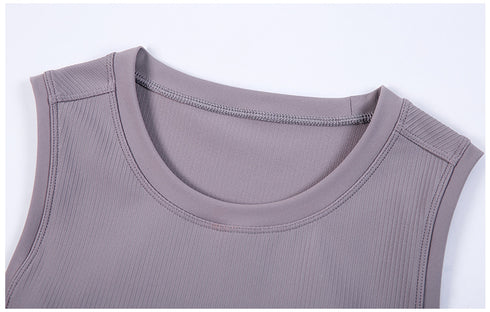 Women's Stylish Athletic Running Crop Stretchy Tank