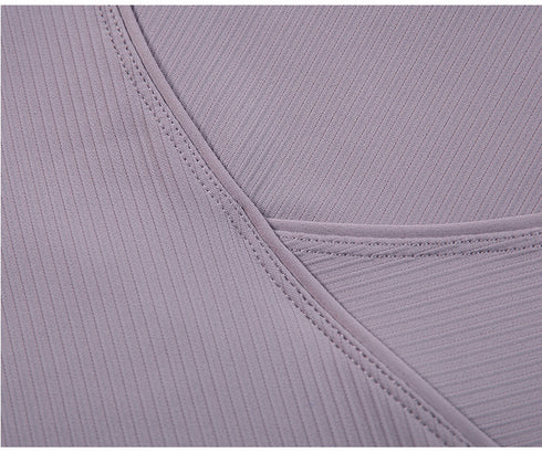 Women's Stylish Athletic Running Crop Stretchy Tank