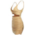 Women's Stylish Backless Spaghetti Strap Bodycon Dresses