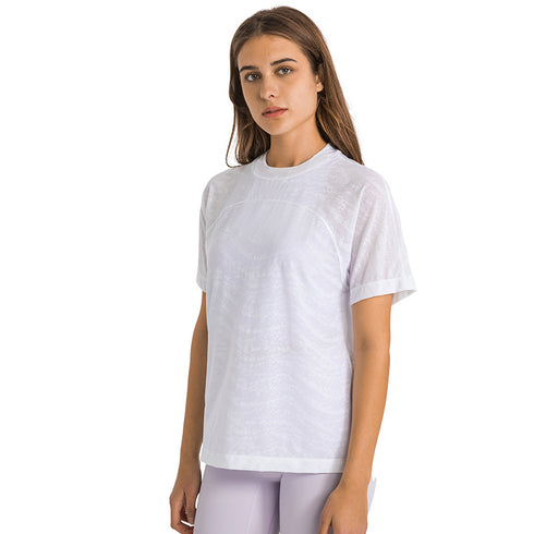 Women's Stylish Breathable Lightweight Yoga Athletic T-Shirt