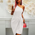 Women's Stylish Elegant One Shoulder Bodycon Dresses