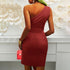 Women's Stylish Elegant One Shoulder Bodycon Dresses