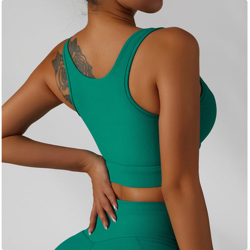 Women's Stylish Fit Sports Bra Yoga Quick Dry Tank Tops