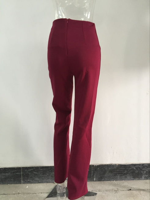 Women's Stylish Individuality High Waisted Casual Pants
