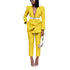 Women's Stylish Jacket Pants Suit Two Piece Outfits