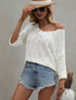 Women's Stylish Pullover V Neck Sweater Knit Tops