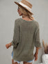 Women's Stylish Pullover V Neck Sweater Knit Tops