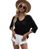Women's Stylish Pullover V Neck Sweater Knit Tops