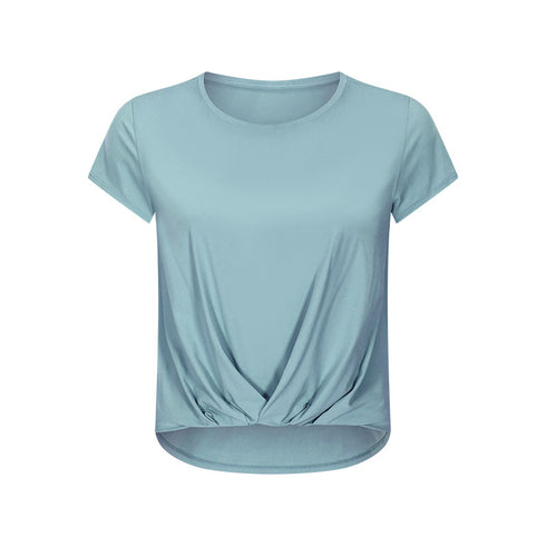 Women's Stylish Quick Dry Bodybuilding Loose Yoga Athletic T-Shirt