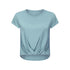 Women's Stylish Quick Dry Bodybuilding Loose Yoga Athletic T-Shirt
