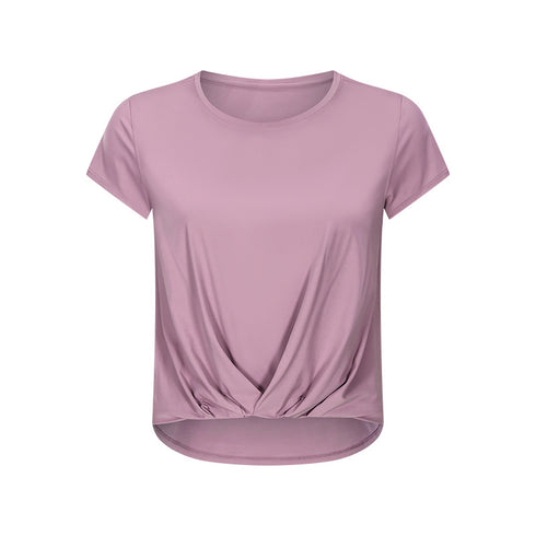 Women's Stylish Quick Dry Bodybuilding Loose Yoga Athletic T-Shirt