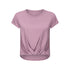 Women's Stylish Quick Dry Bodybuilding Loose Yoga Athletic T-Shirt