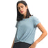 Women's Stylish Quick Dry Bodybuilding Loose Yoga Athletic T-Shirt