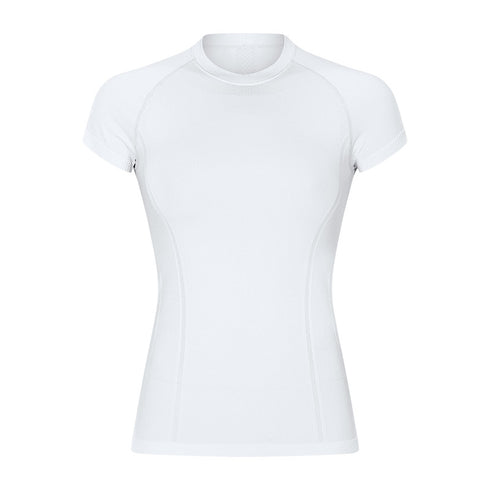 Women's Stylish Quick Dry Stretchy Yoga Athletic T-Shirt