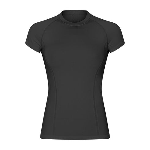 Women's Stylish Quick Dry Stretchy Yoga Athletic T-Shirt